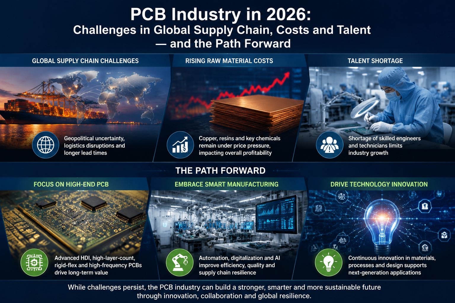PCB Industry 2026: Challenges, Opportunities, and the Path Forward