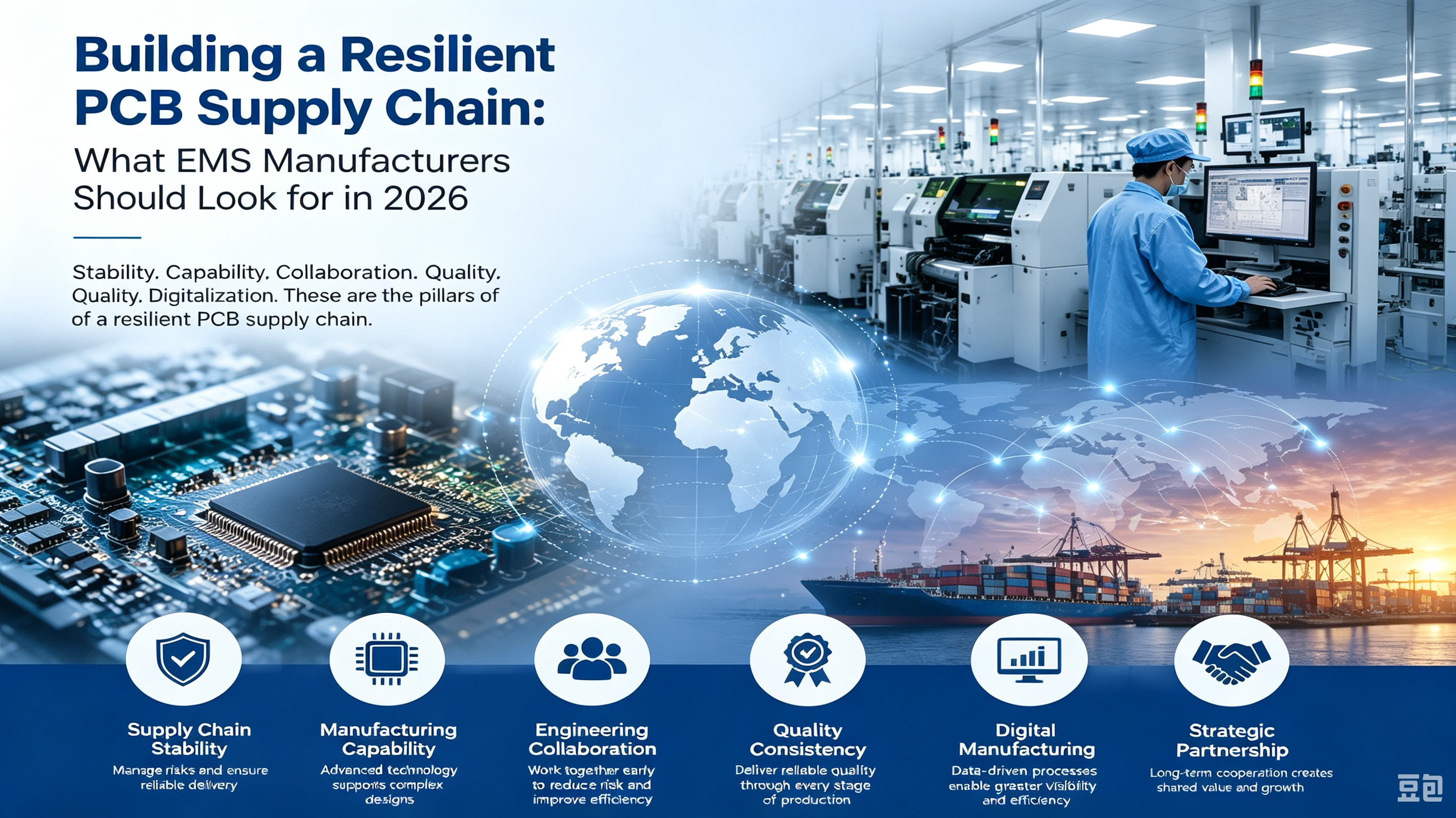 Building a Resilient PCB Supply Chain: What EMS Manufacturers Should Look for in 2026